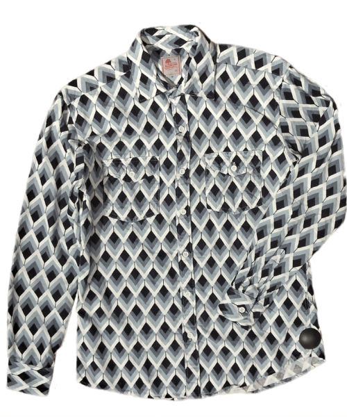 Flower D/P L/S Shirt G313