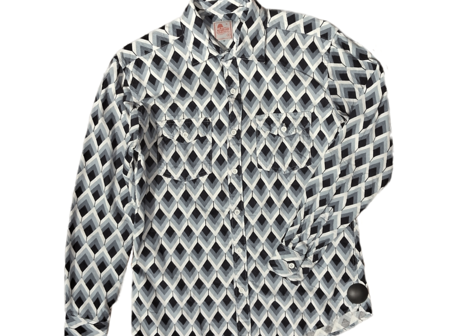 Flower D/P L/S Shirt G313