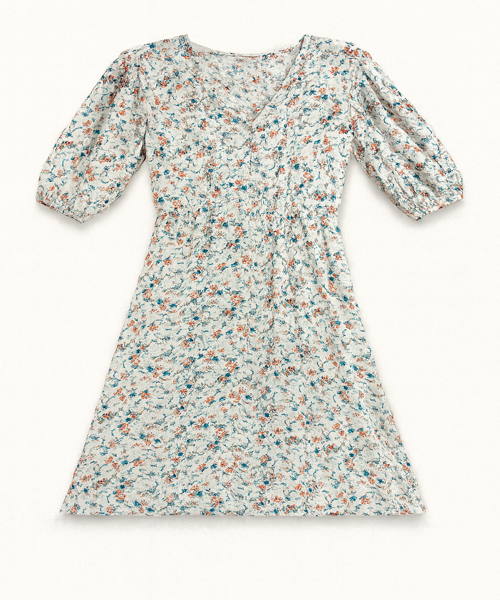 Short Flower Dress L1227